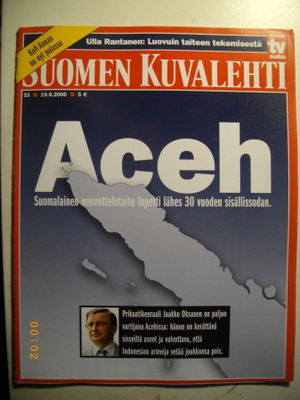 Suomen Kuvalehti Nro 33/2005. (13.3)