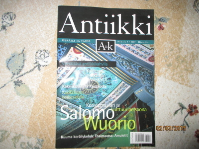 Antiikki-lehti, 4/2007