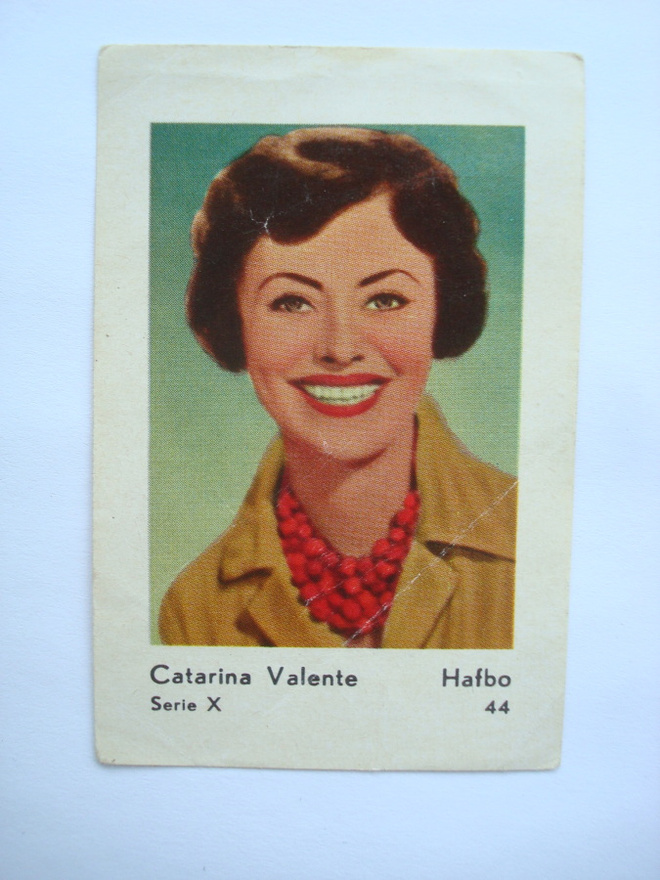 Purkkakuvat Hellas: Serie X 44,  Catarina Valente