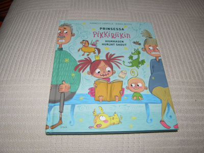 Lampela Reittu Prinsessa Pikkiriikin hiukkasen hurjat sadut