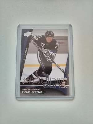 2009-10 UPPER DECK VICTOR HEDMAN YOUNG GUN #202