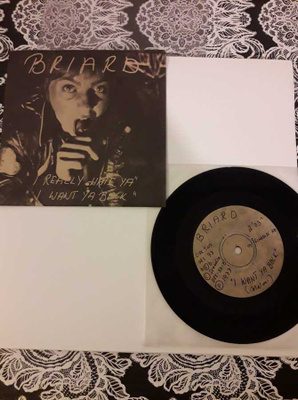 BRIARD : I Really Hate Ya 7"-single FINLAND, Finndisc, 1977