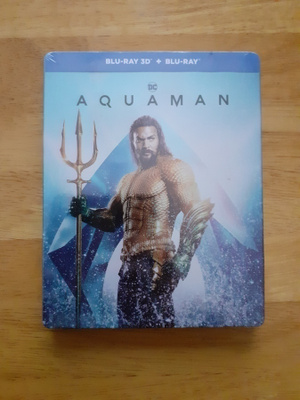 Aquaman 3D BLU-RAY + BLU-RAY STEELBOOK