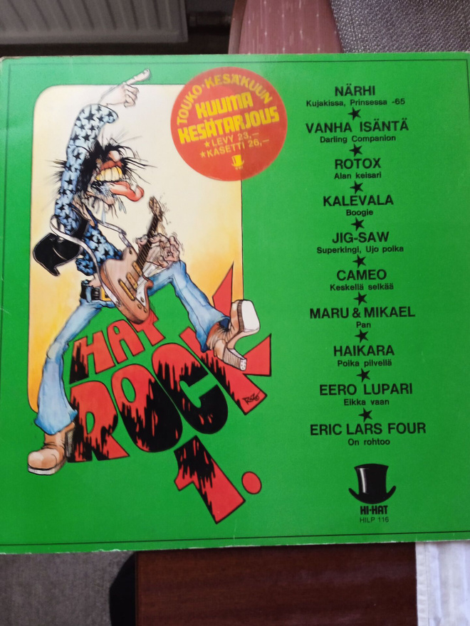 LP-LEVY: HAT ROCK 1   HI- HAT  HILP 116