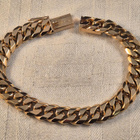 Panssariranneketju, 14K, 21,7 cm, 11 mm, 75,8 g - pikkukuva 1