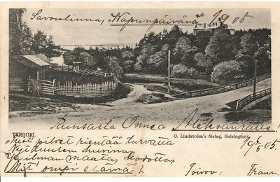 LUOVUTETTU ALUE TERIJOKI KULKENUT 1905