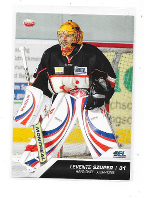 2009-10 DEL #202 Levente Szuper , Hannover Scorpions MV