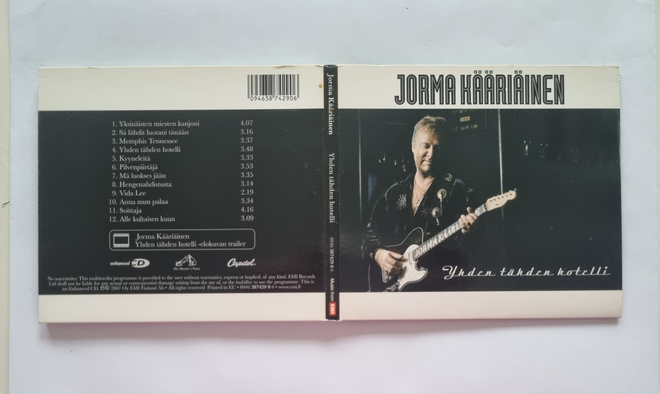 JORMA KÄÄRIÄINEN: YHDEN TÄHDEN HOTELLI CD