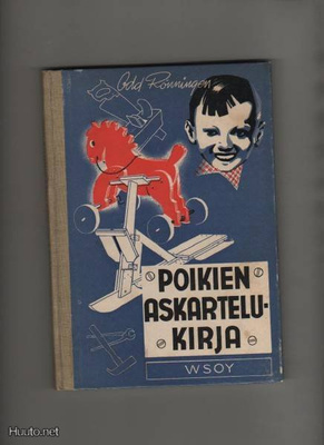 Rönningen, Odd: Poikien askartelukirja, WSOY 1949, 2.p., K3