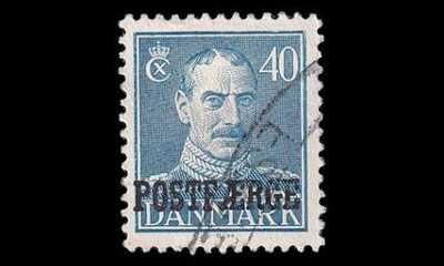 Tanska PF_29 o Christian X 40 öre (1945)