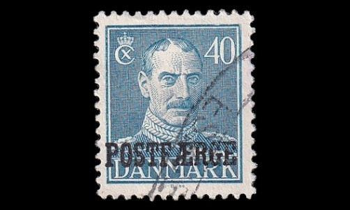 Tanska PF_29 o Christian X 40 öre (1945)