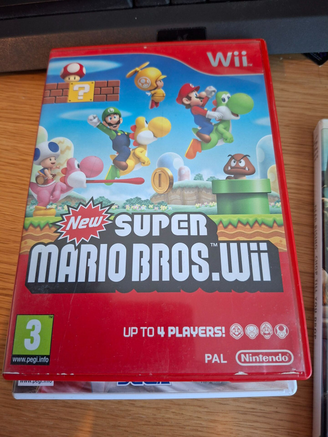 Wii New Super Mario Bros Wii, ei ohjeita