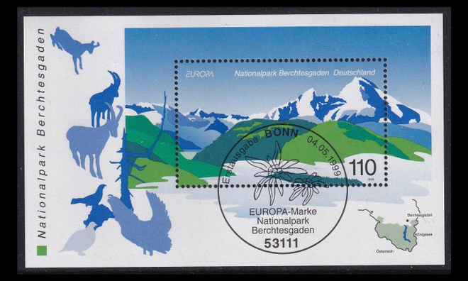 Saksa 2046BL47 o Europa kansallis- ja luonnonpuistot (1999)