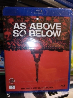 BLU-RAY AS ABOVE SO BELOW ( UUSI) SIS POSTIKULU