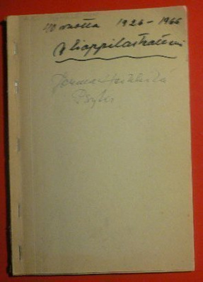 Ylioppilasteatteri 1926 - 1966 40 vuotta