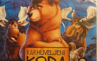 KARHUVELJENI KODA DVD UUSI