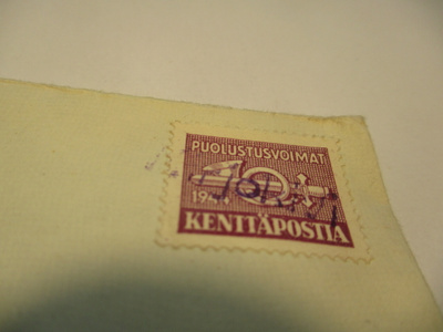 1944 Kirjokivi rivil viol tekstauskirjaimin sisältö 21.5.44