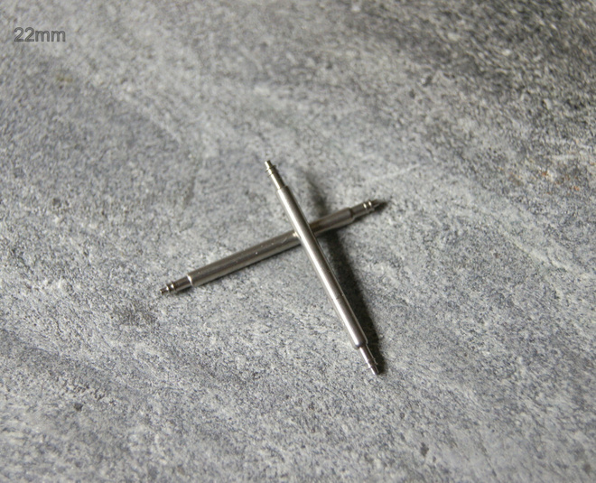 22mm jousinastoja (tappeja) 10kpl