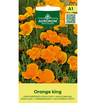 Kaliforniantuliunikko "Orange King" - siemenet #
