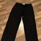 Mustat leveälahkeiset pellavahousut koko 38 H&M - pikkukuva 2