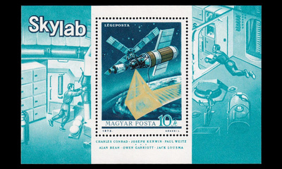 Unkari 2906BL101 ** Avaruusasema Skylab (1973)
