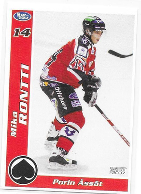 2006-07 Ässät TeamSet #6 Mika Rontti