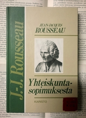 Jean-Jacques Rousseau - Yhteiskuntasopimuksesta (sid.)