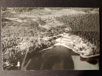 VANHA Postikortti Sotkamo 1964 Alkup.Mallikappale