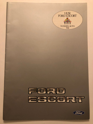 Myyntiesite - Ford Escort - 2/1988
