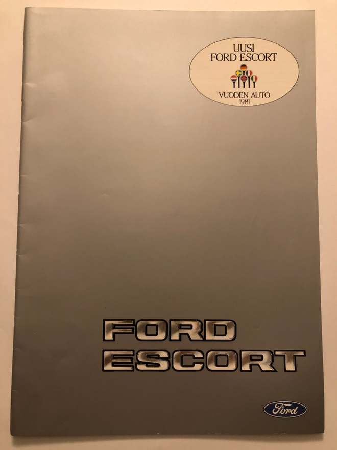 Myyntiesite - Ford Escort - 2/1988