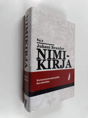 Juhani Brander : Nimikirja