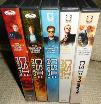 CSI Miami kausi 3-7 [30x DVD]