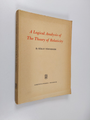 Håkan Törnebohm : A Logical Analysis of the Theory of Rel...