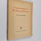 Håkan Törnebohm : A Logical Analysis of the Theory of Rel... - pikkukuva 1