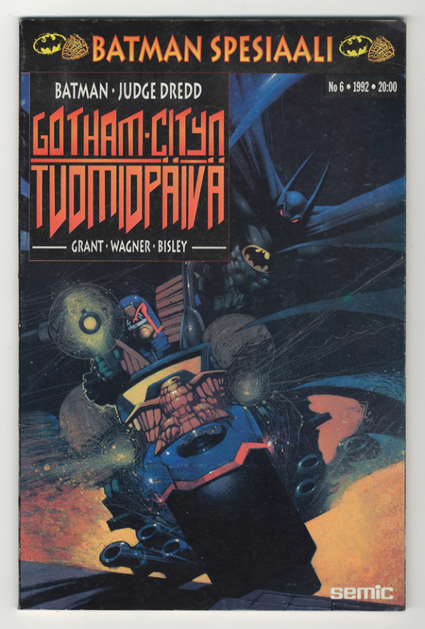 Batman spesiaali 6/1992 Gotham-Cityn tuomiopäivä