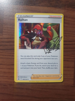Pokemon Raihan 140/159 holo rare