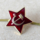 CCCP - Neuvostoliitto, armeijan miehistökokardi - pikkukuva 1