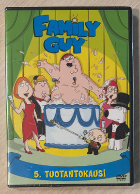 Family Guy: Kausi 5 (3DVD) palkittu animaatiosarja (UUSI)