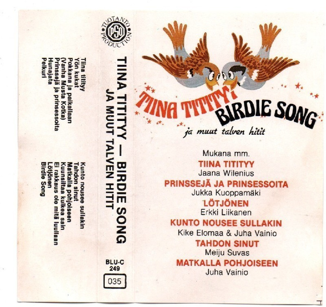 Tiina titityy Birdie song c-kasetti