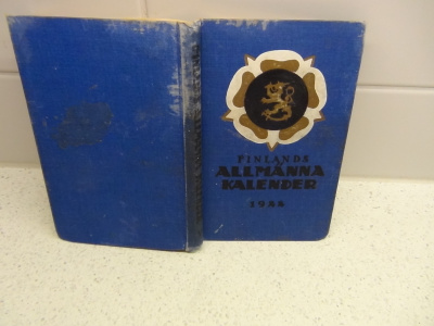 FINLANDS ALMANNA KALENDER 1922