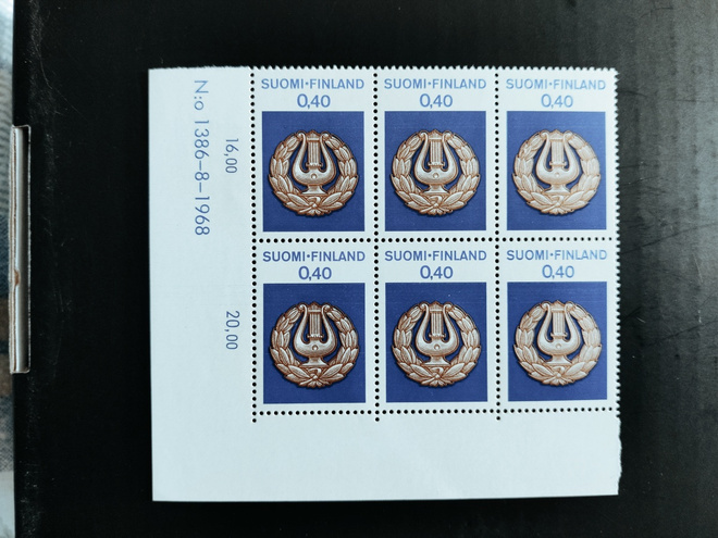 1968 Ylioppilaskunnat numerokuusilo **