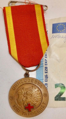 VANHA Mitali Vapaudenmitali 2 lk Punaisella Ristillä 1941