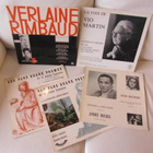 Poèmes et Mélodies francaise 5 LP KERÄILY runokokoelmia - pikkukuva 1