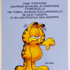 Karvinen "Tiistai-tänään kotona"-KULKEMATON POSTIKORTTI - pikkukuva 1