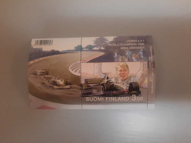 // blokki Mika Häkkinen BL21 ** autourheilu FI Formula