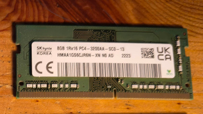 8GB DDR4 SODIMM