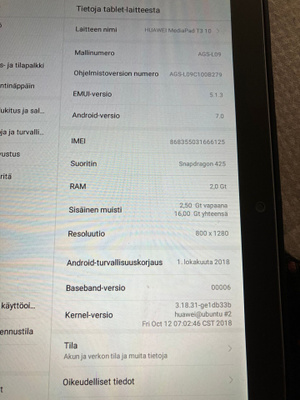 Huawei MediaPad T3 10