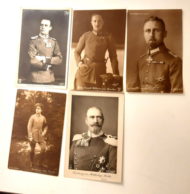 1900-luvun alun postikortit sotilaista
