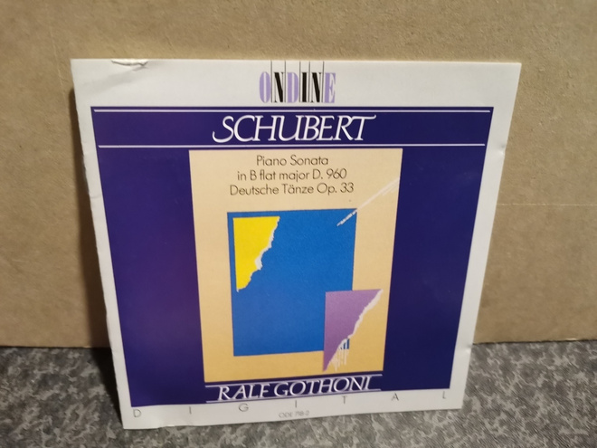 Schubert:Piano sonata in B flat major etc.-Gothoni CD