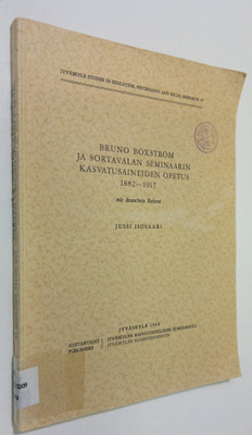 Jussi Isosaari : Bruno Boxström ja Sortavalan seminaarin ...